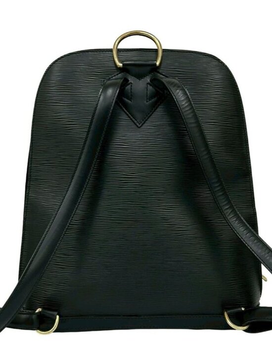 Louis Vuitton Vintage Cobran Epi Leather Backpack Black Noir main image 5